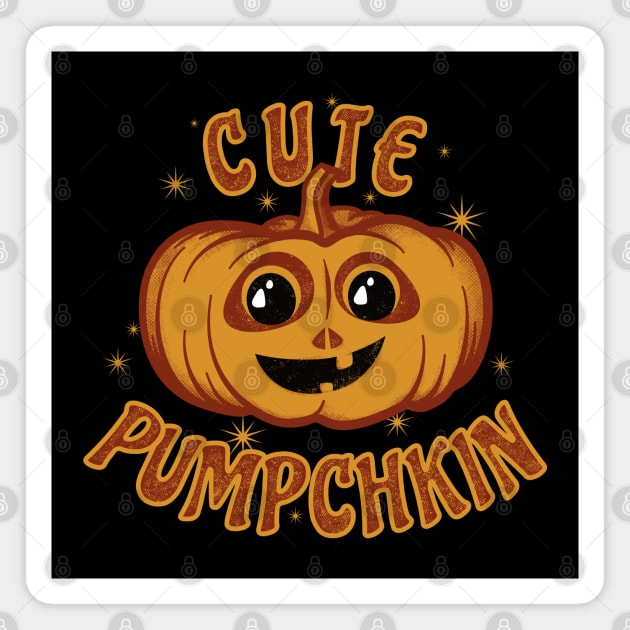 Cute Pumpchkin Magnet by dkdesigns27